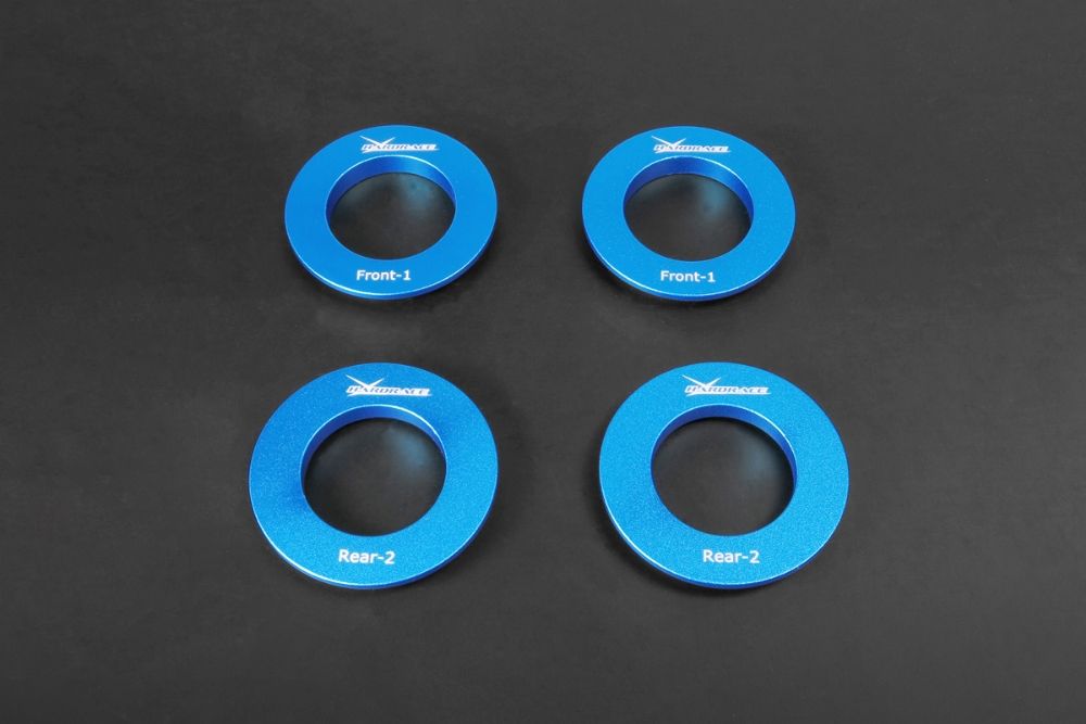 Inserti boccole telaietto posteriore Hardrace Tesla Model 3 2017–2020 – kit 4 pezzi – foto 1