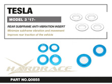 Inserti boccole telaietto posteriore Hardrace Tesla Model 3 2017–2020 – kit 4 pezzi – foto 2