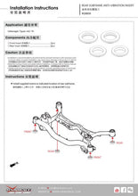 Inserti boccole telaietto posteriore Hardrace Volkswagen Tiguan MK2 – kit 4 pezzi – foto 10