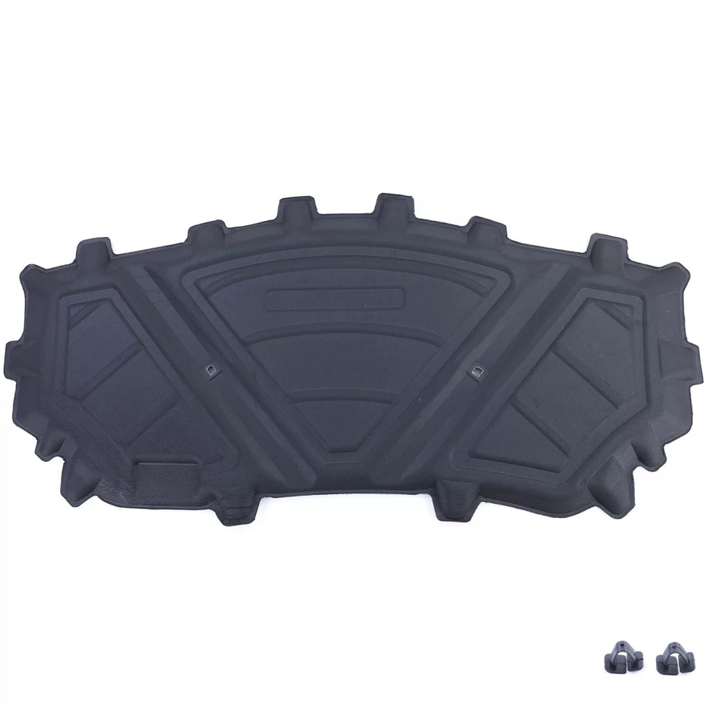 Isolamento tappetino per motore cofano con clip di fissaggio per Audi Q3 8U 12-18