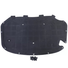 Isolamento tappetino cofano + clip di fissaggio per Skoda Superb 3T berlina station wagon 08-15