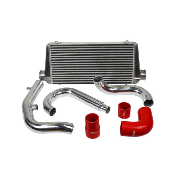 Intercooler Maggiorato Mitsubishi Lancer Evo 7 8 9 FMIC.EU Kit Completo 600x300x76 mm – Vari Colori – Rosso