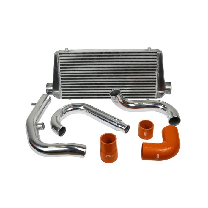 Intercooler Maggiorato Mitsubishi Lancer Evo 7 8 9 FMIC.EU Kit Completo 600x300x76 mm – Vari Colori – Arancione