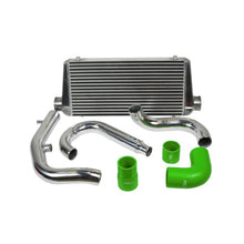 Intercooler Maggiorato Mitsubishi Lancer Evo 7 8 9 FMIC.EU Kit Completo 600x300x76 mm – Vari Colori – Verde