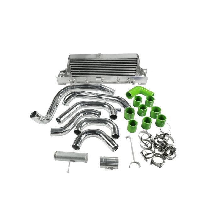 Intercooler Maggiorato Subaru Impreza WRX STI (2002-2007) FMIC.EU Core 640x230x85 mm – Vari Colori – Verde