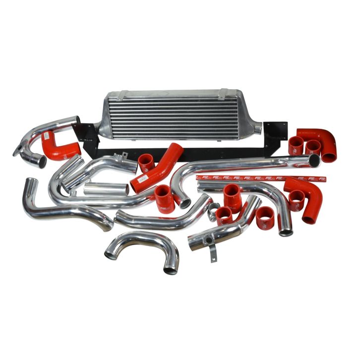 Intercooler Maggiorato Subaru Impreza STI (dal 2008) FMIC.EU Kit Completo 600x300x76 mm – Vari Colori – Rosso