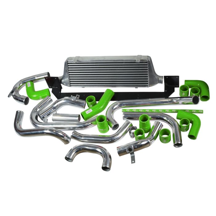 Intercooler Maggiorato Subaru Impreza STI (dal 2008) FMIC.EU Kit Completo 600x300x76 mm – Vari Colori – Verde