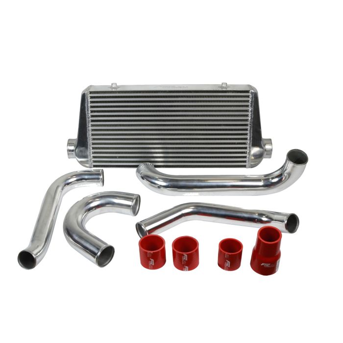 Intercooler Maggiorato Toyota Supra Mk4 Twin Turbo FMIC.EU Kit Completo 600x300x76 mm – Vari Colori – Rosso