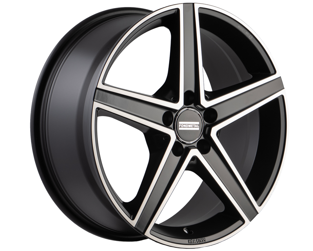 Cerchio in Lega Fondmetal INSPIRED IOKE (FMI03) 18x8 ET48 5x112 MATT BLACK MACHINED