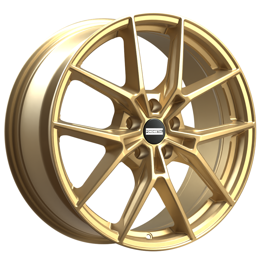 Cerchio in Lega Fondmetal INSPIRED IUPITER (FMI14) 19x8 ET45 5x120 MATT GOLD