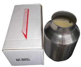 Catalizzatore sportivo metallico 200 celle da 50 mm