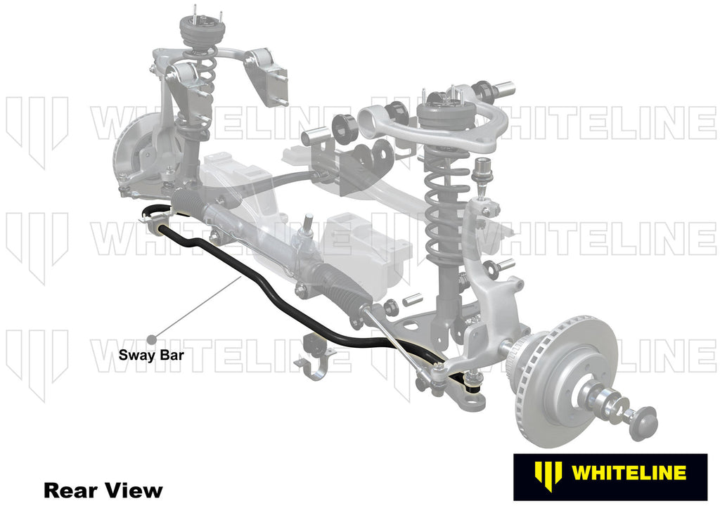 Kit barra antirollio anteriore Whiteline 24 mm per Honda Integra DC2/DC4 — dettaglio 1