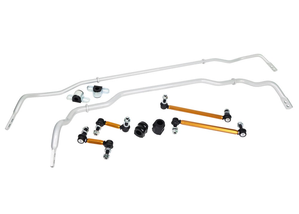 Kit barre antirollio anteriore e posteriore Whiteline per Kia Stinger CK e Genesis G70 IK — vista prodotto