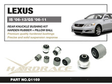 Kit boccole fuselli posteriori Hardrace Lexus IS XE20 e GS S190 – 6 pezzi – foto 2