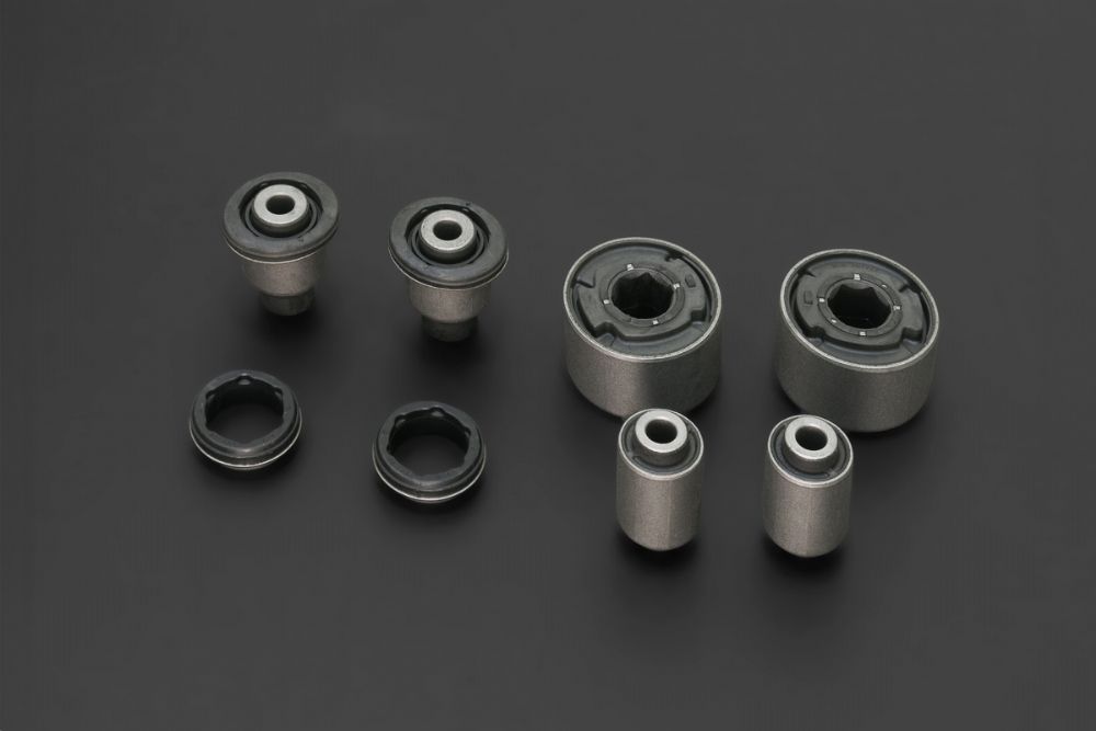 Kit boccole per bracci inferiori anteriori Hardrace Volvo S60, S90, V60, V90, XC60 e XC90 – 8 pezzi – foto 1