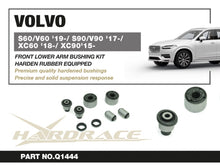 Kit boccole per bracci inferiori anteriori Hardrace Volvo S60, S90, V60, V90, XC60 e XC90 – 8 pezzi – foto 2