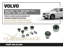 Kit boccole per bracci inferiori anteriori Hardrace Volvo S60, S90, V60, V90, XC60 e XC90 – 8 pezzi – foto 2