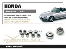 Kit boccole per bracci inferiori posteriori Hardrace Honda S2000 AP1 e AP2 – 10 pezzi – foto 2