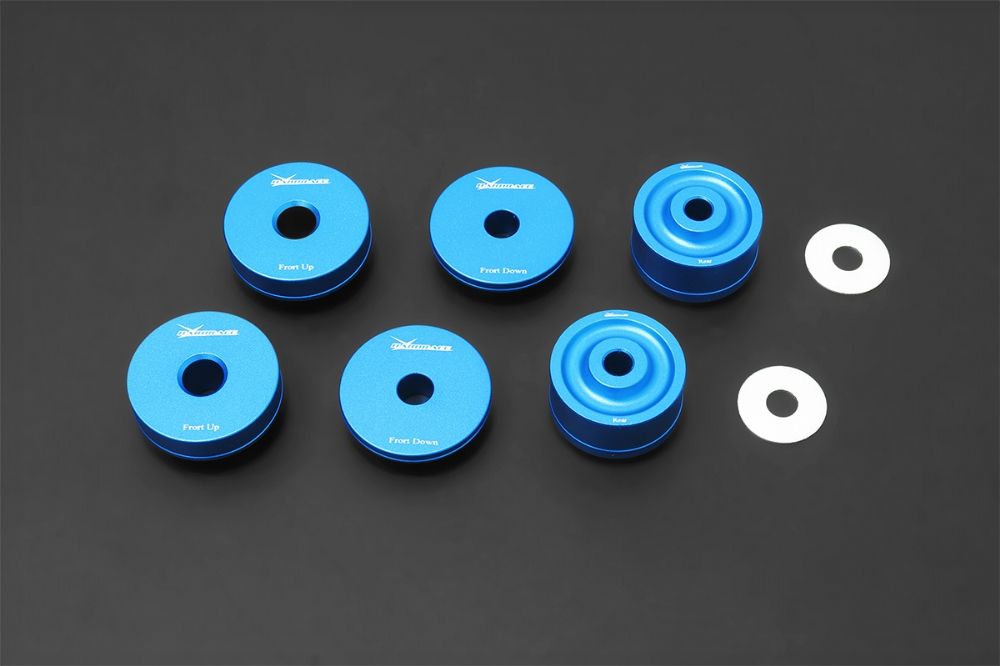 Kit boccole rigide differenziale posteriore per AYC Hardrace Mitsubishi Lancer EVO 4, 5, 6, 7, 8 e 9 – 8 pezzi – foto 1
