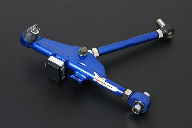 Kit bracci anteriori sferici estesi 25 mm Hardrace Nissan 2WD widebody – 4 pezzi – foto 1