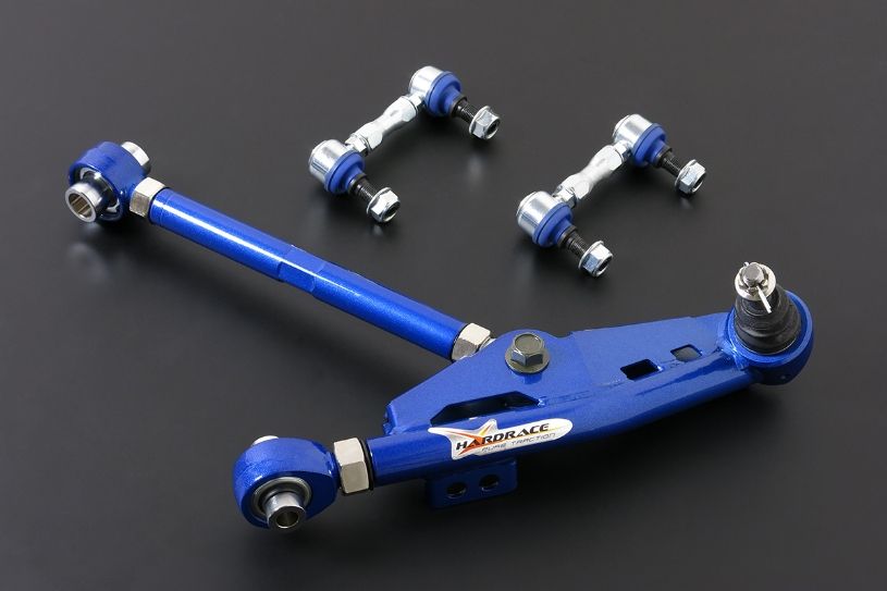 Kit bracci inferiori anteriori e biellette sferici Hardrace Toyota Subaru – 6 pezzi – foto 1