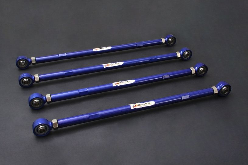 Kit bracci laterali posteriori regolabili con snodi sferici Hardrace Alfa Romeo 147, 156 e GT – 4 pezzi – foto 1