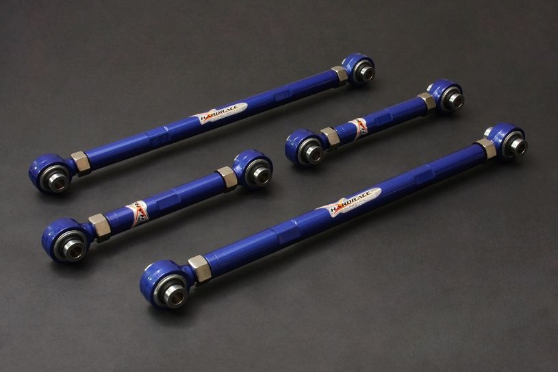 Kit bracci laterali posteriori regolabili con snodi sferici Hardrace Toyota Corolla AE86 – 4 pezzi – foto 1