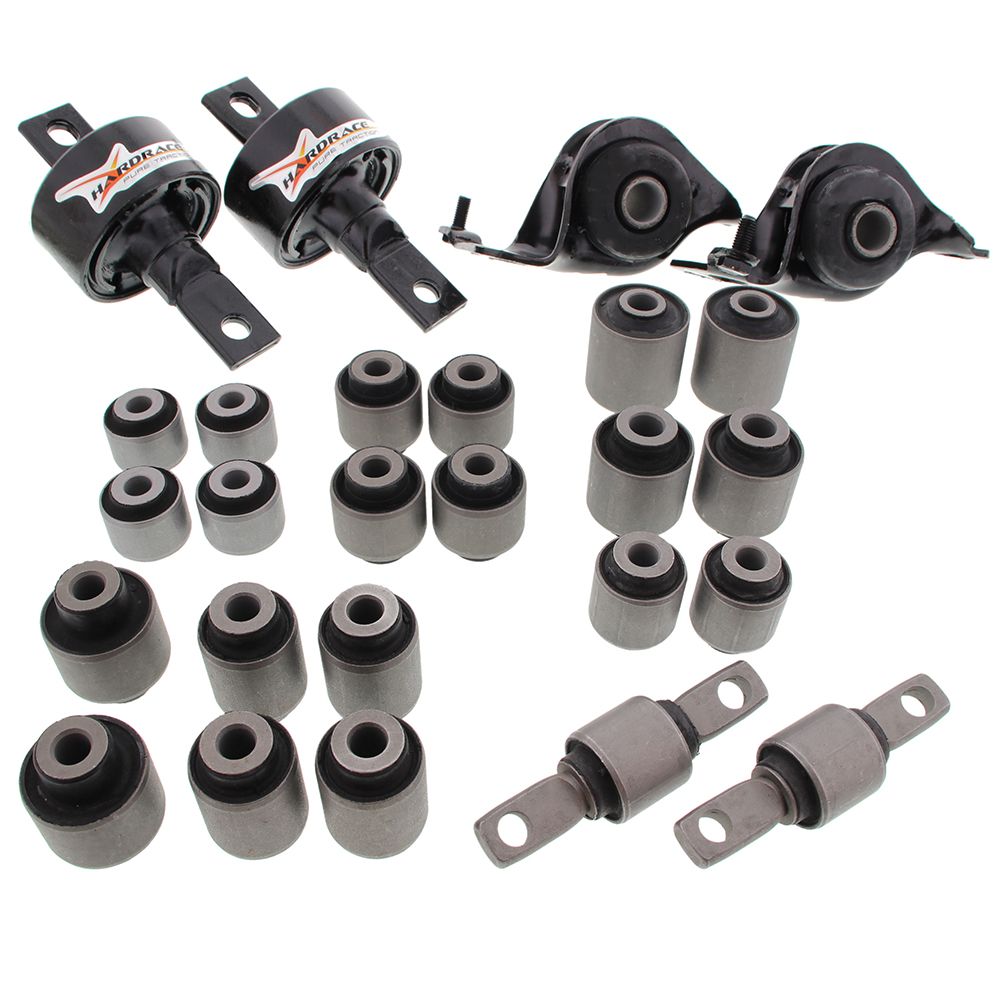 Kit completo boccole per bracci sospensione Hardrace Honda Civic 1992–1996 – 26 pezzi – foto 2