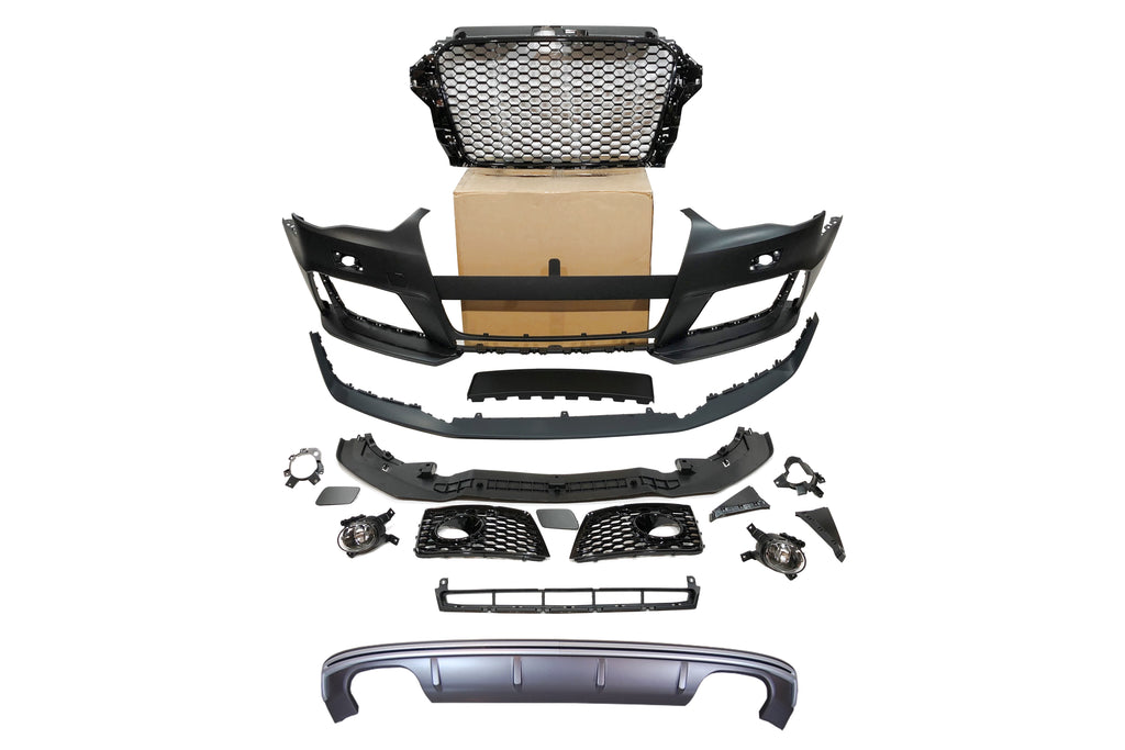 Body Kit Audi A3 V8 13-15 Sportback Look RS3 II Audi A3