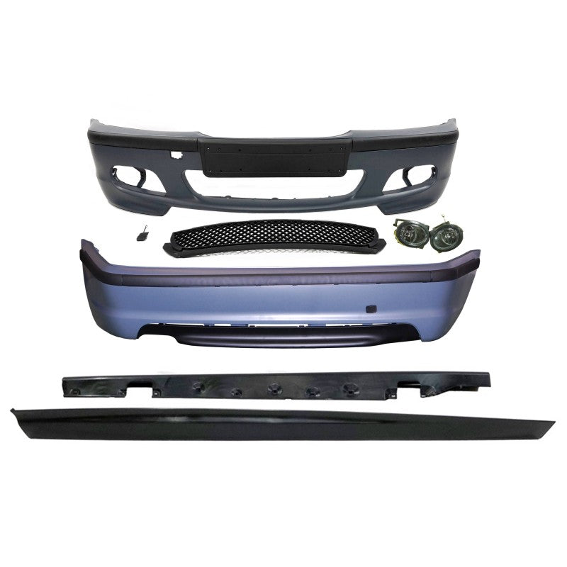 Body Kit BMW Serie 3 E46 Berlina 2002-2004 Look M-Tech con Opzione PDC BMW Serie 3 E46 berlina 4 porte 2002-2004