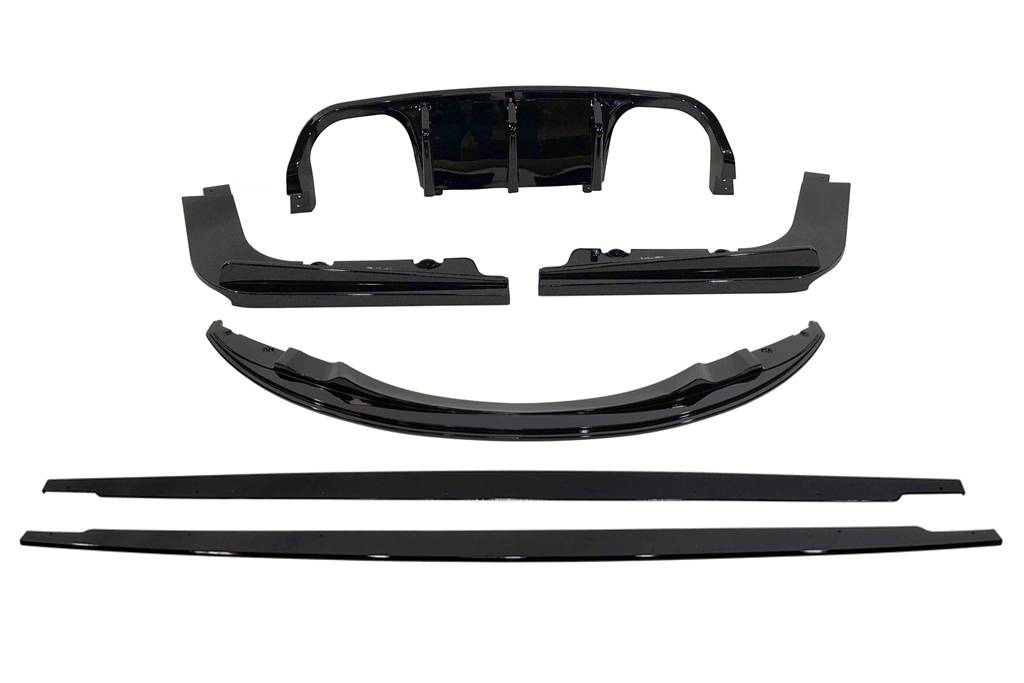 Body Kit BMW E92 / E93 Look M3 Nero lucido BMW E92,E93