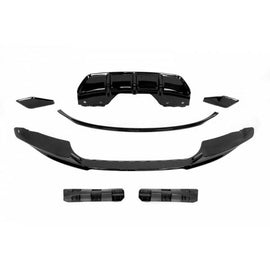 Body Kit BMW X6 F16 conversione in X6 M Performance Nero lucido