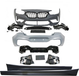 Body Kit BMW F20 LCI Look M2C 2 Uscite doppio Nero lucido BMW F20