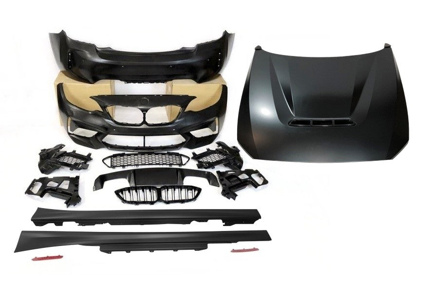 Body Kit BMW F22 / F23 2013-2019 Look M2 Competition BMW F22 / F23