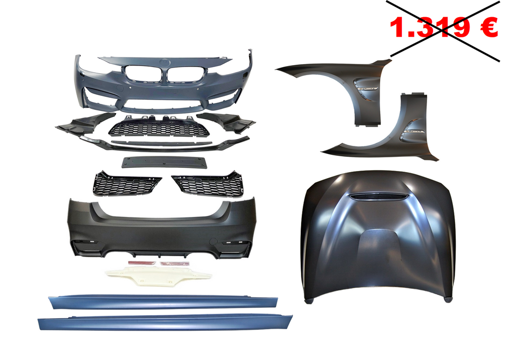 Body Kit BMW F30 Look M4 BMW F30