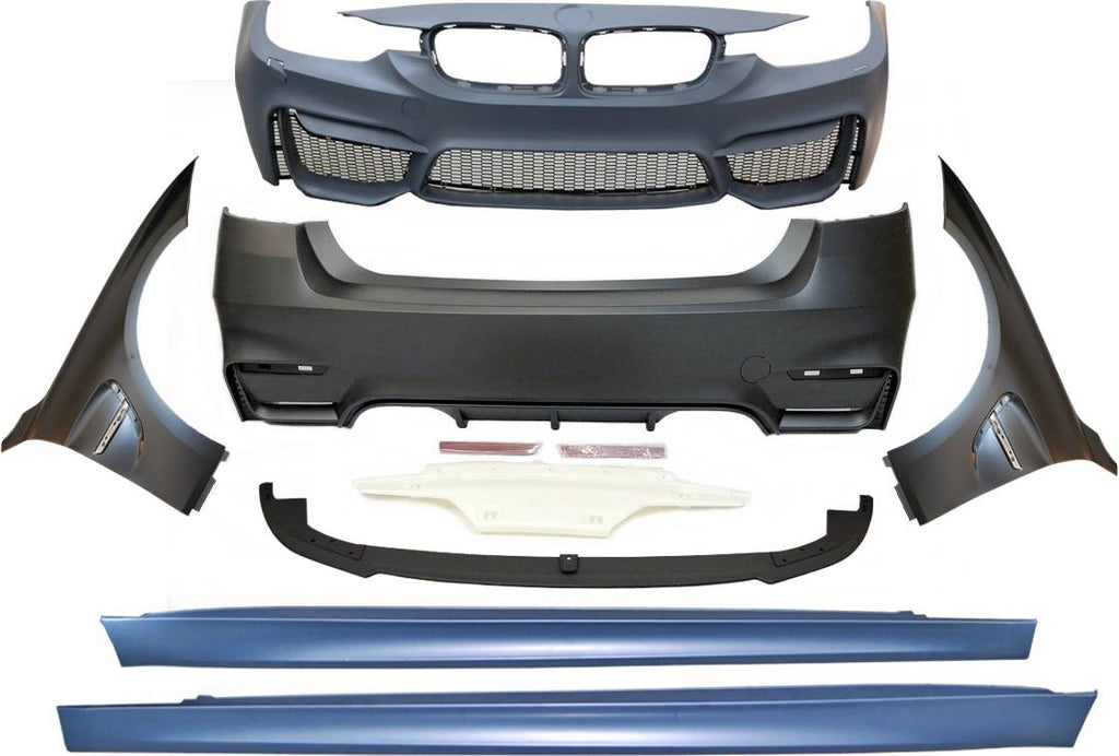 Body Kit BMW F30 Look M4 Parafanghi BMW F30