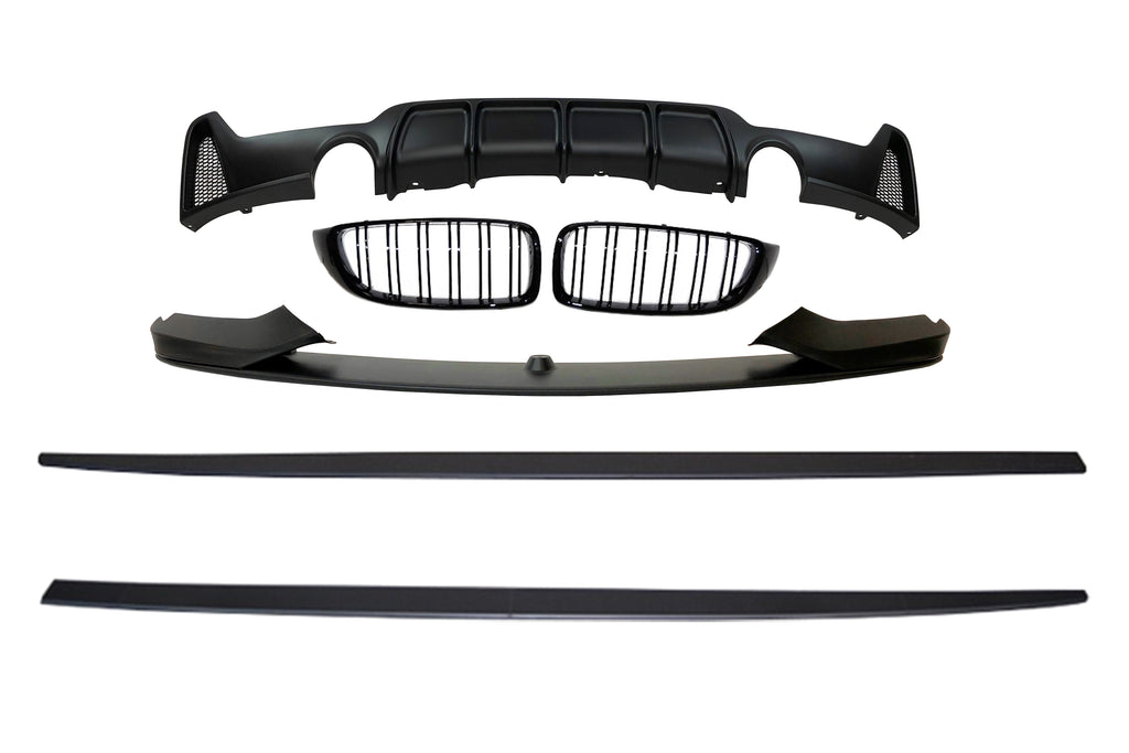 Body Kit BMW F32 / F33 / F36 14 Look M Performance 2 Uscite BMW F32