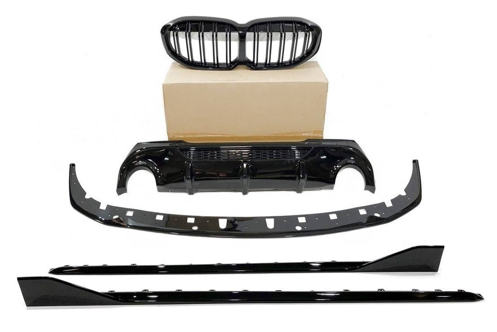Body Kit BMW F40 Look M Performance Nero lucido BMW F40