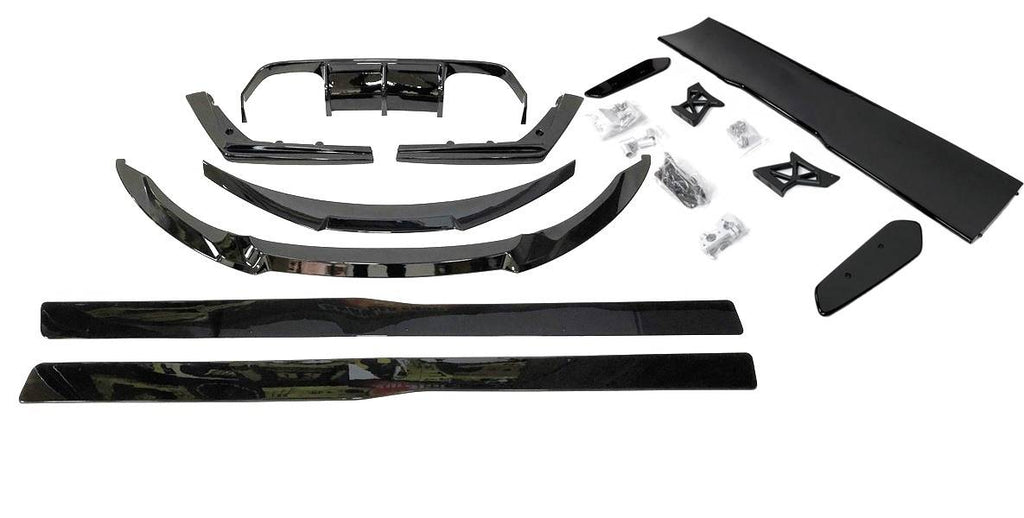 Body Kit BMW F82 / F83 M4 Nero lucido Look CS / GTS BMW F80 / F82