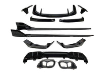 Carica l'immagine nel visualizzatore di Gallery, Body Kit BMW G05 X5 LCI 2023+ Look M Performance Nero lucido BMW G05