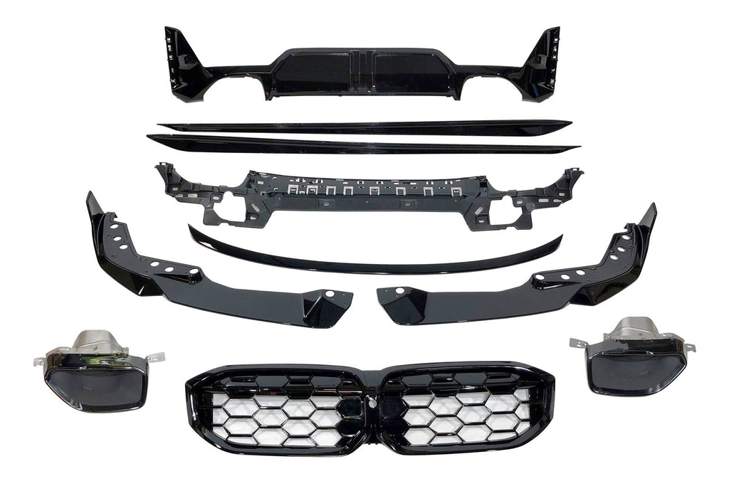 Body Kit BMW G20 / G21 LCI Look M Performance Nero lucido BMW G20
