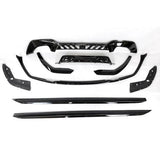 Body Kit BMW Serie 3 G20 / G21 conversione in 340 M Performance Nero lucido