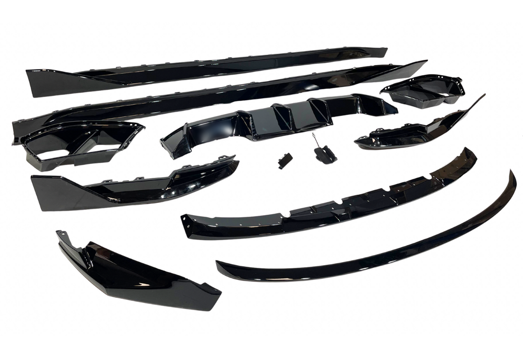 Body Kit BMW G80 M3 Look M Performance Nero lucido BMW G80
