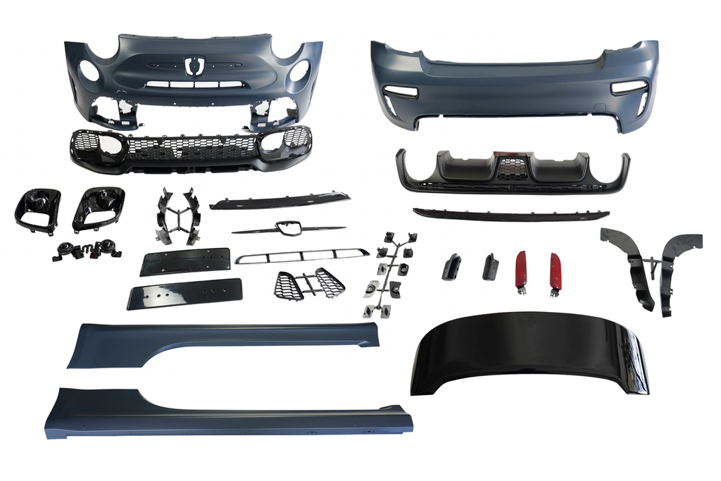 Body Kit Fiat 500 2007-2015 Look ABARTH Fiat 500