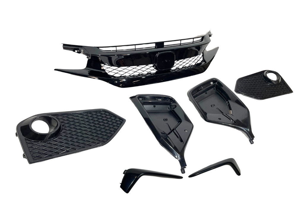 Body Kit Honda Civic MK10 Hatchback 2016+ look Type R ABS Honda Civic