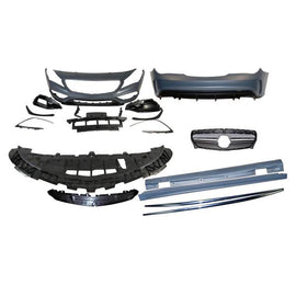 Body Kit Mercedes W117 13-16 4 Porte / SW LCI conversione in AMG A45