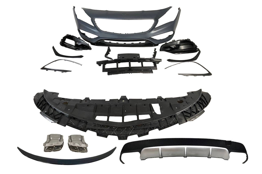 Body Kit Mercedes W117 2016-2018 LCI 4P Look AMG A45 Mercedes W117