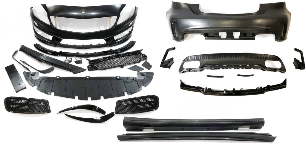 Body Kit Mercedes W176 A45 2012-2015 Look AMG Nessuna linea di fuga. Mercedes W176