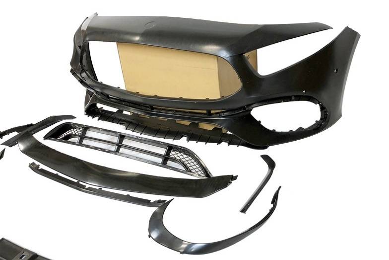 Body Kit Mercedes W177 2018-2023 look A45 S Grill GT Black Mercedes W177