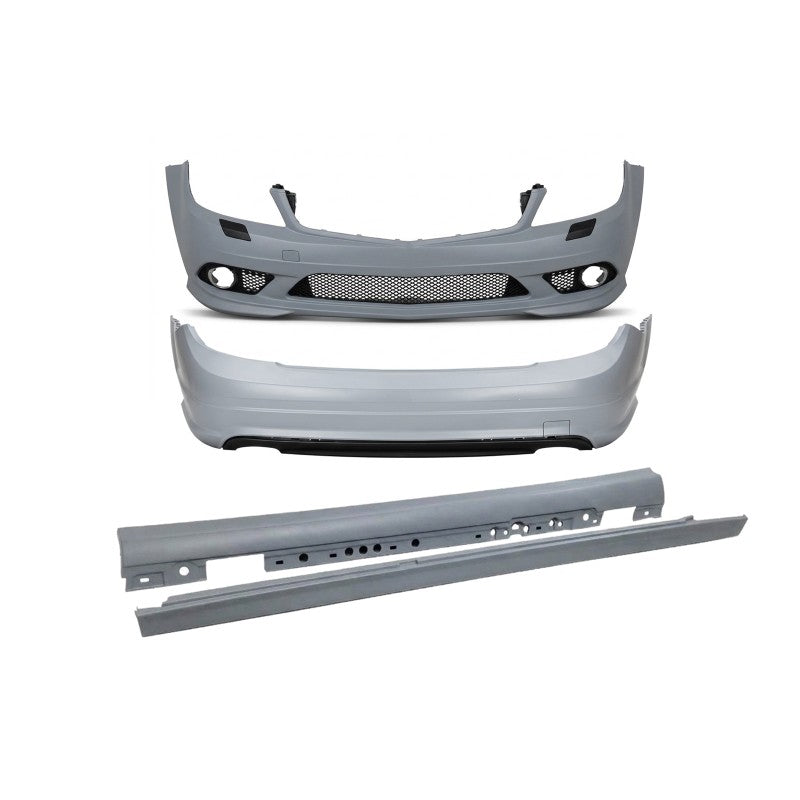 Body Kit Mercedes Classe C W204 4 Porte 2007-2010 Look AMG Mercedes Classe C W204